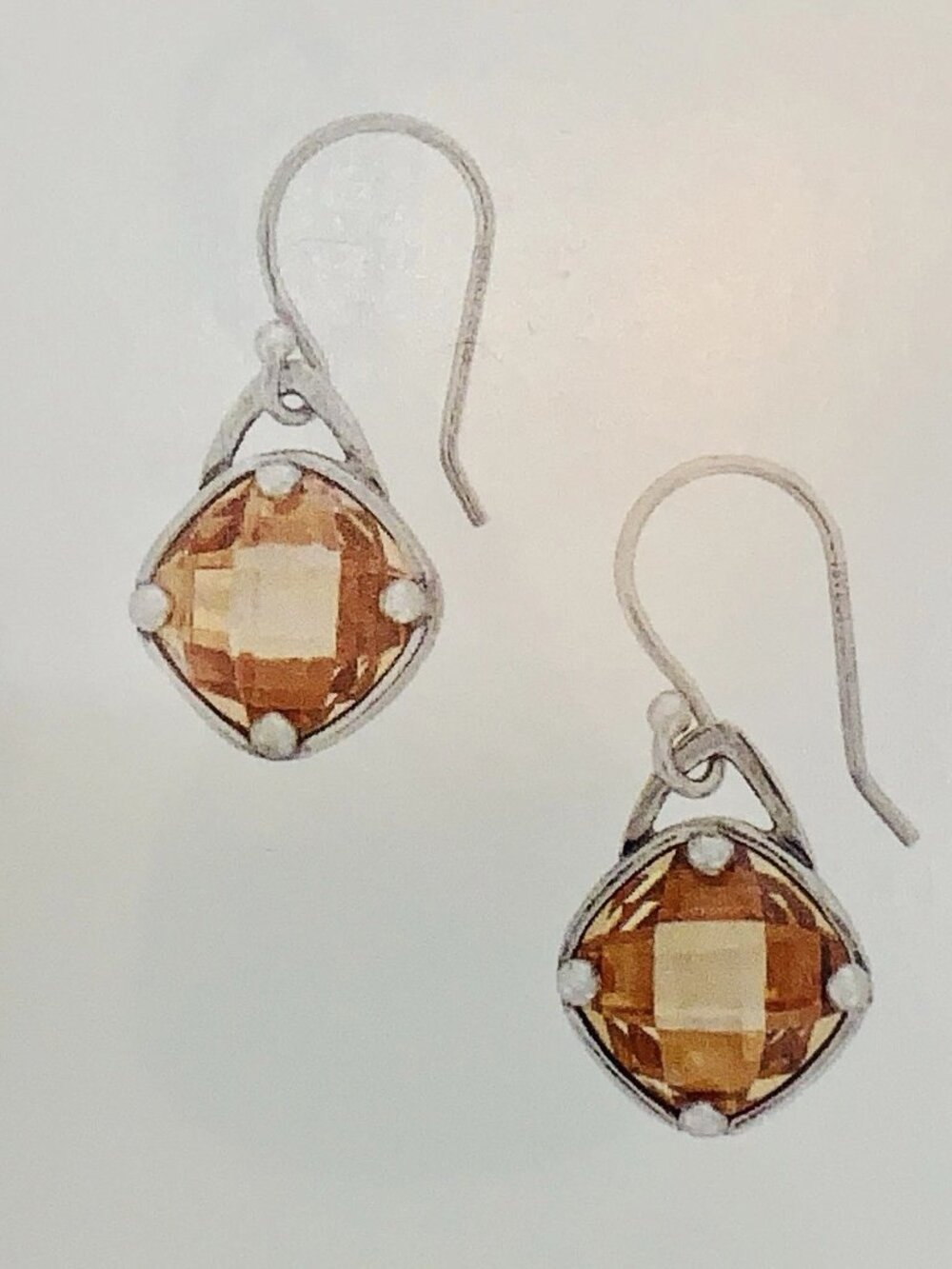 Silpada "Champagne Toast" Sterling Silver Earrrings, W2276 - Picture 3 of 3
